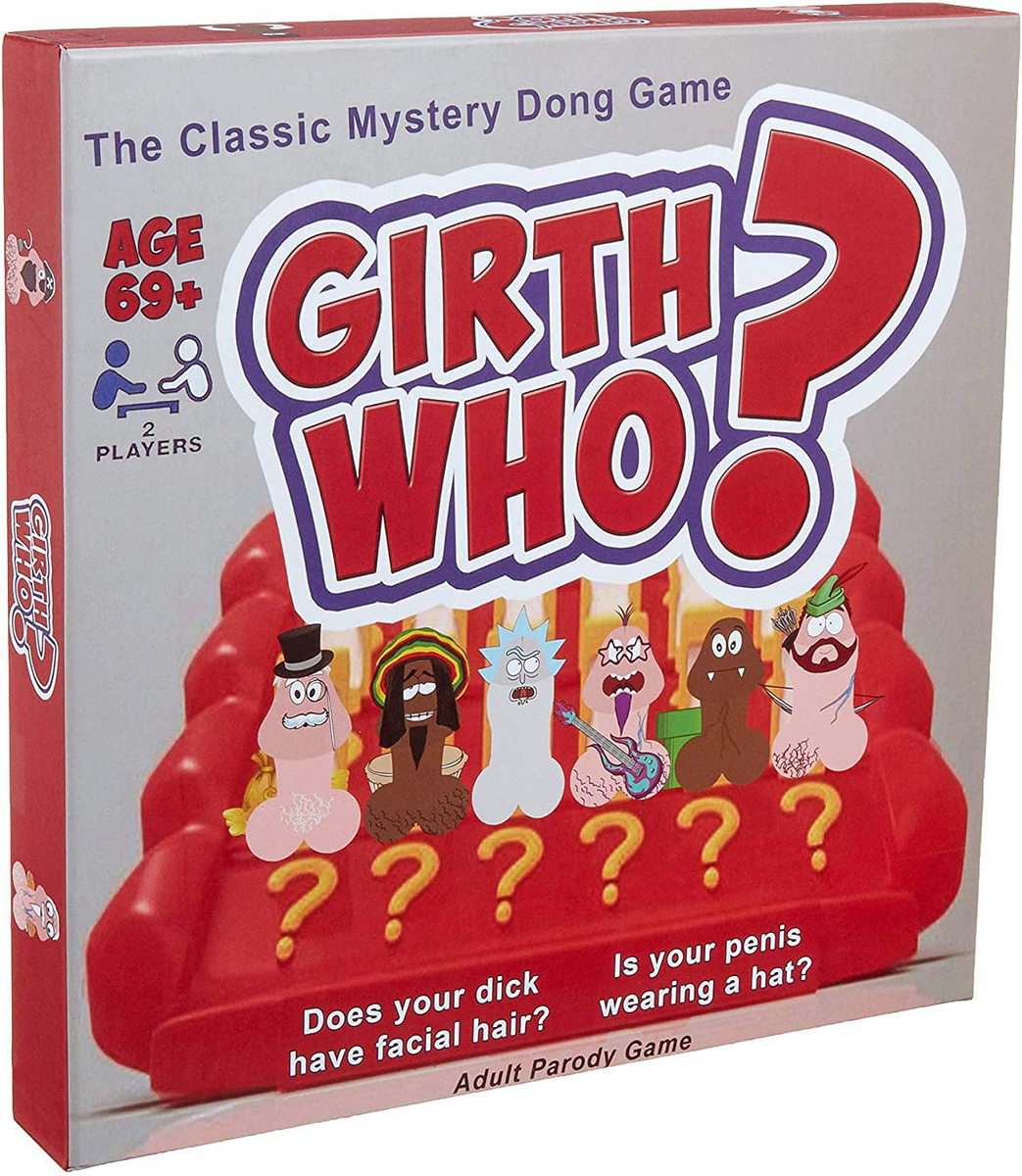 Girth Who Funny Adult Guess Who Board Game Perfect For Bachelorette Party Games EBay
