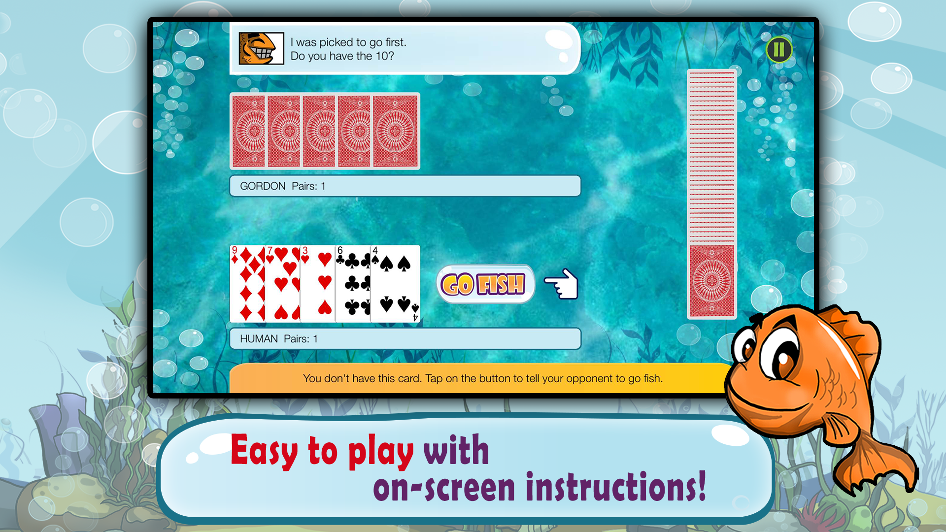 Go Fish Card Game For Kids App On Amazon Appstore
