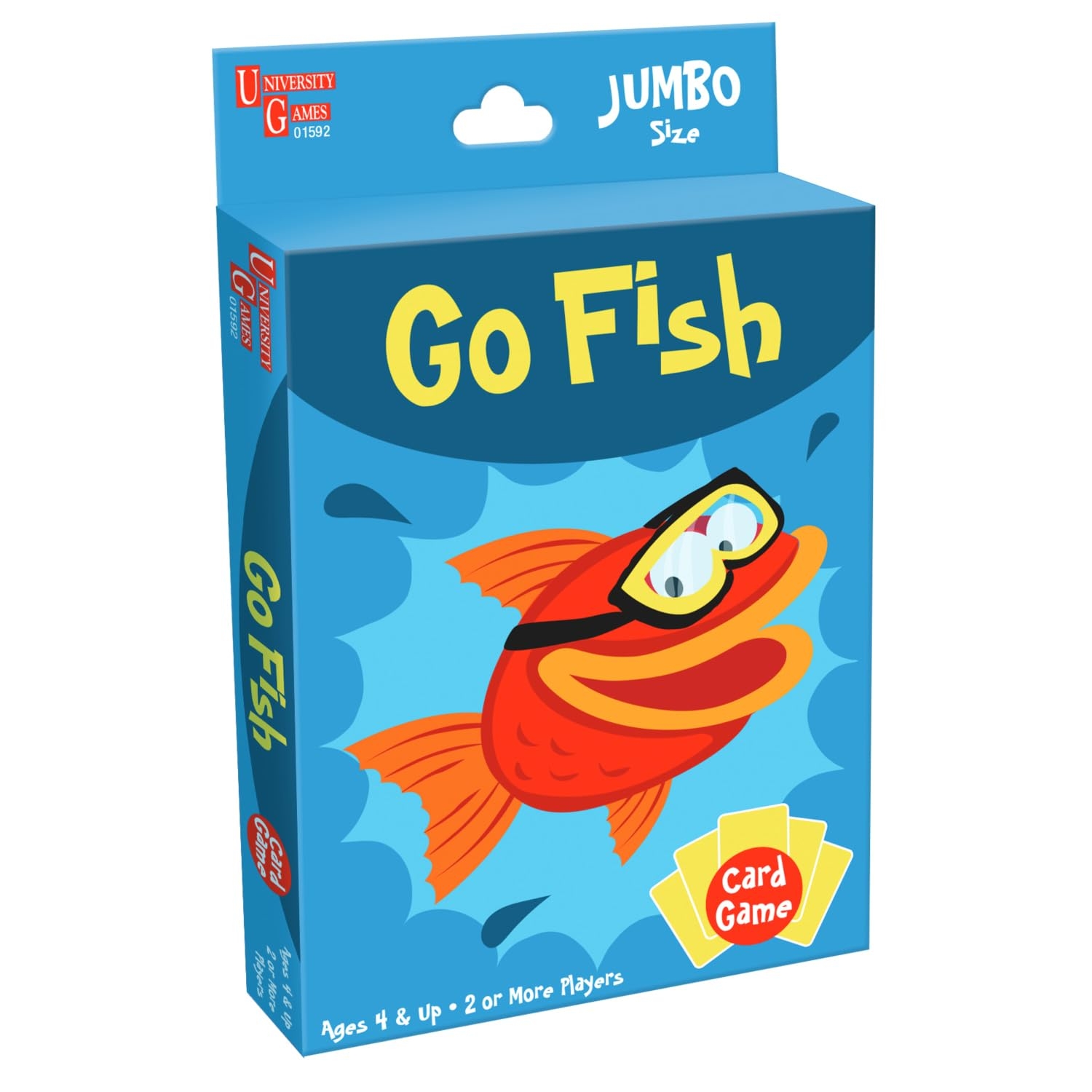 Go Fish Card Game Jumbo Size Colorful Animal Cards For Kids Ages 4 And Up EBay