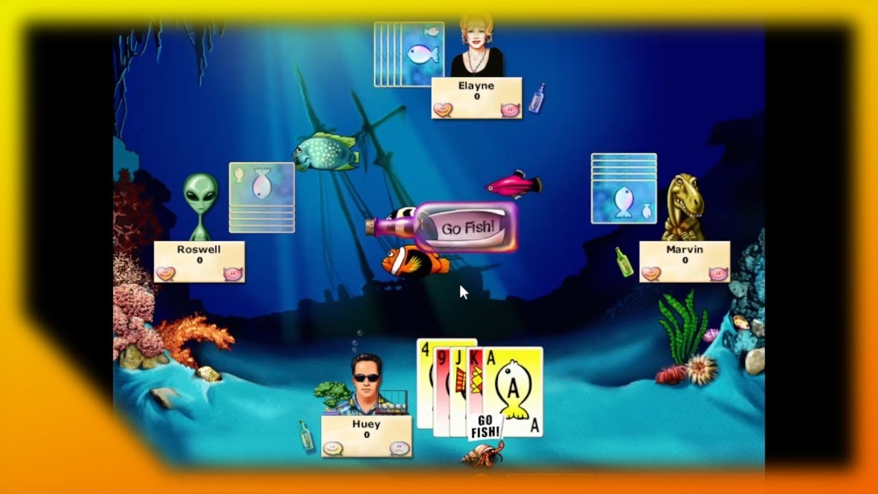 Go Fish Gameplay On Hard Difficulty Hoyle Card Games 2005 YouTube