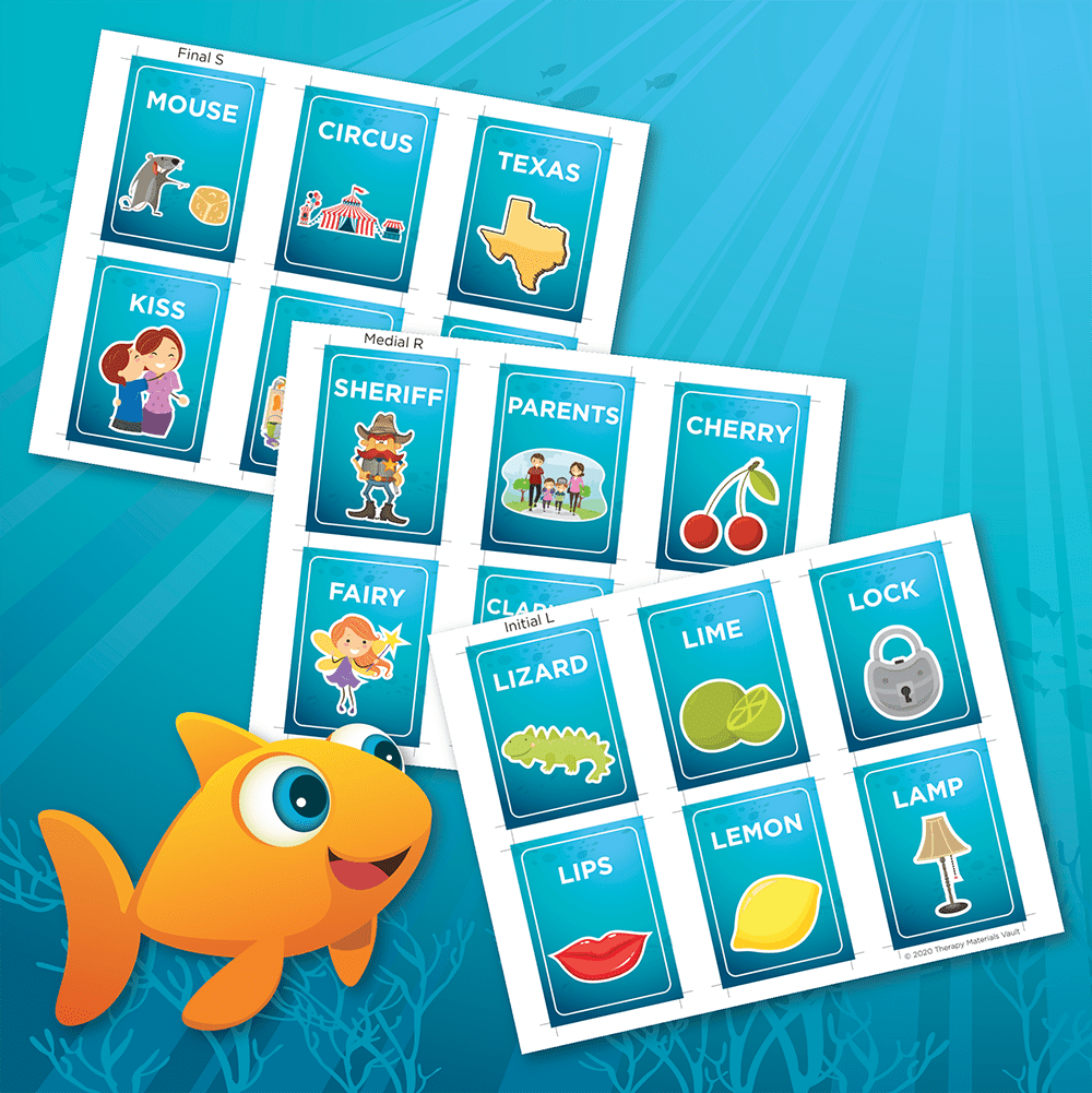 Go Fish Target L R S And Z Across All Word Positions TMV Go Fish Target L R S And Z Across All Word Positions TMV
