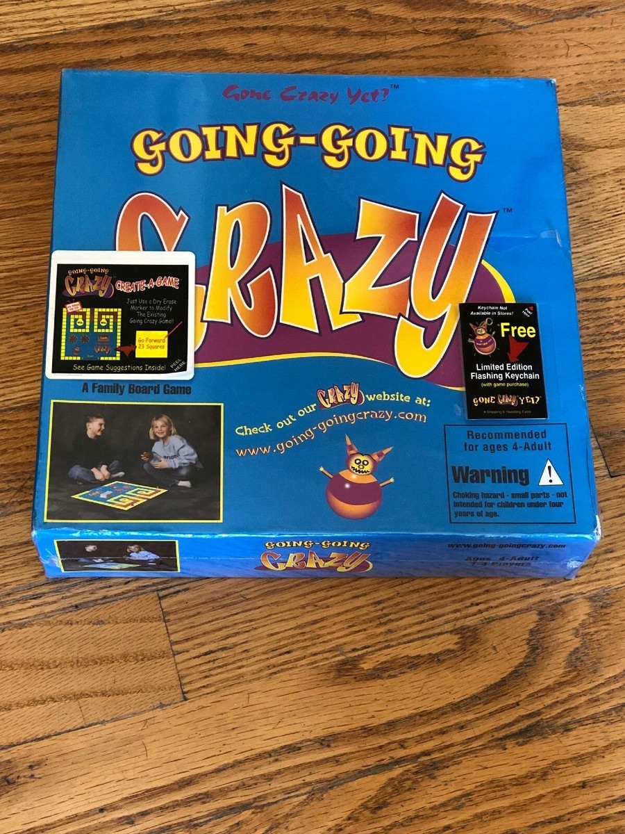 Going Going Crazy Family Board Game Ages 4 To Adult New Free Shipping EBay