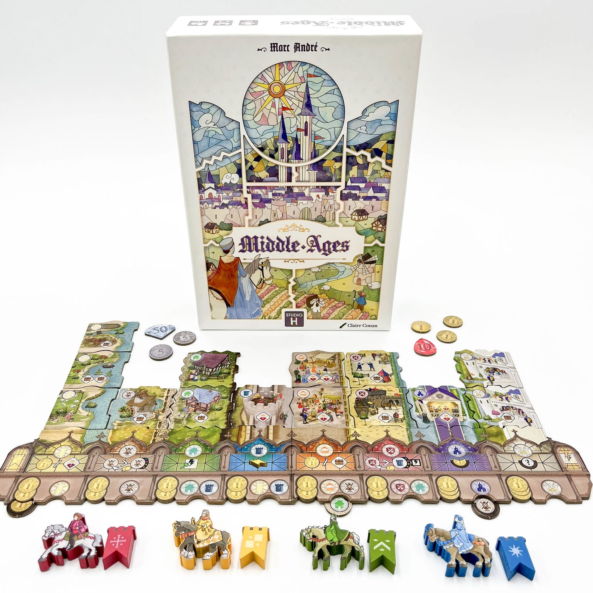 Hachette Boardgames Reveals Another 2024 Game Middle Ages