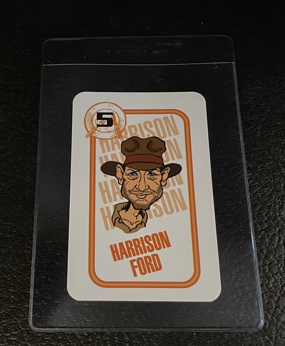 Harrison Ford Card 1994 Power Lunch Game Trading Game TV Star Wars Indiana Jones EBay