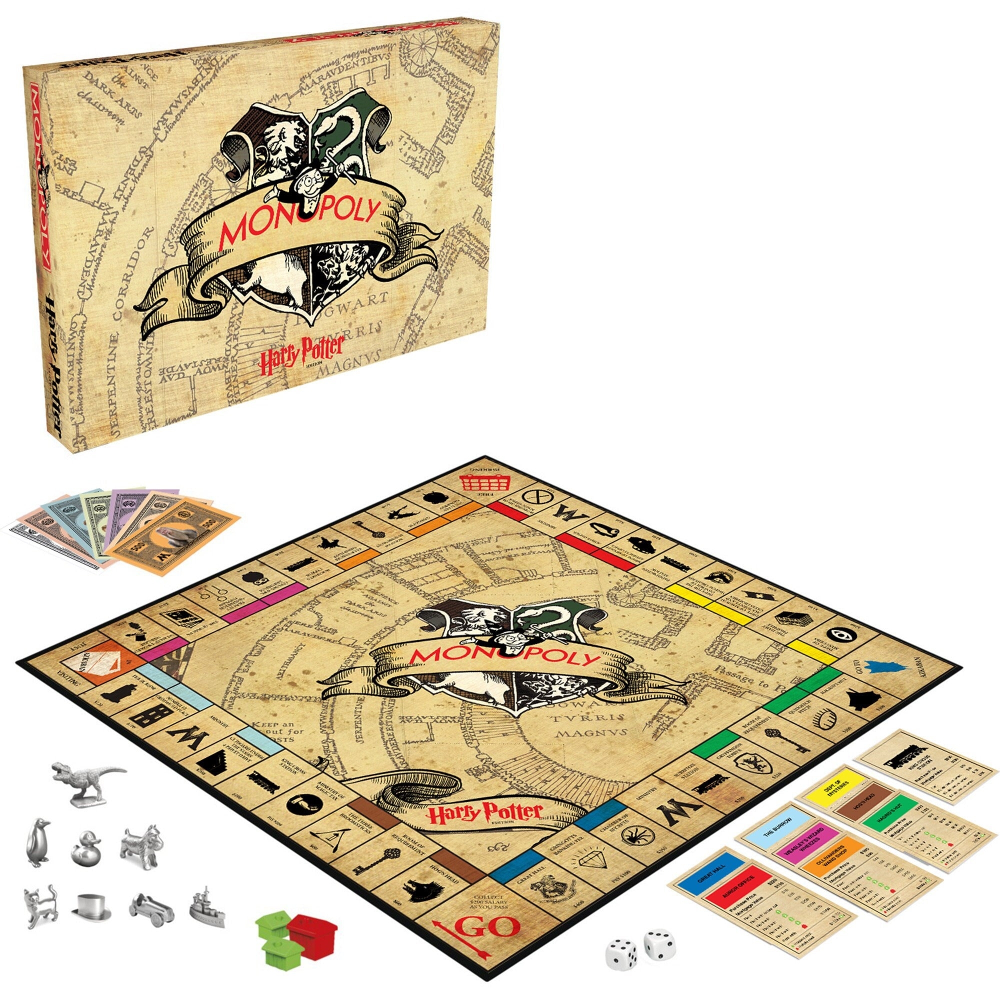 Harry Potter Monopoly Game Custom Printable Design PDF Etsy
