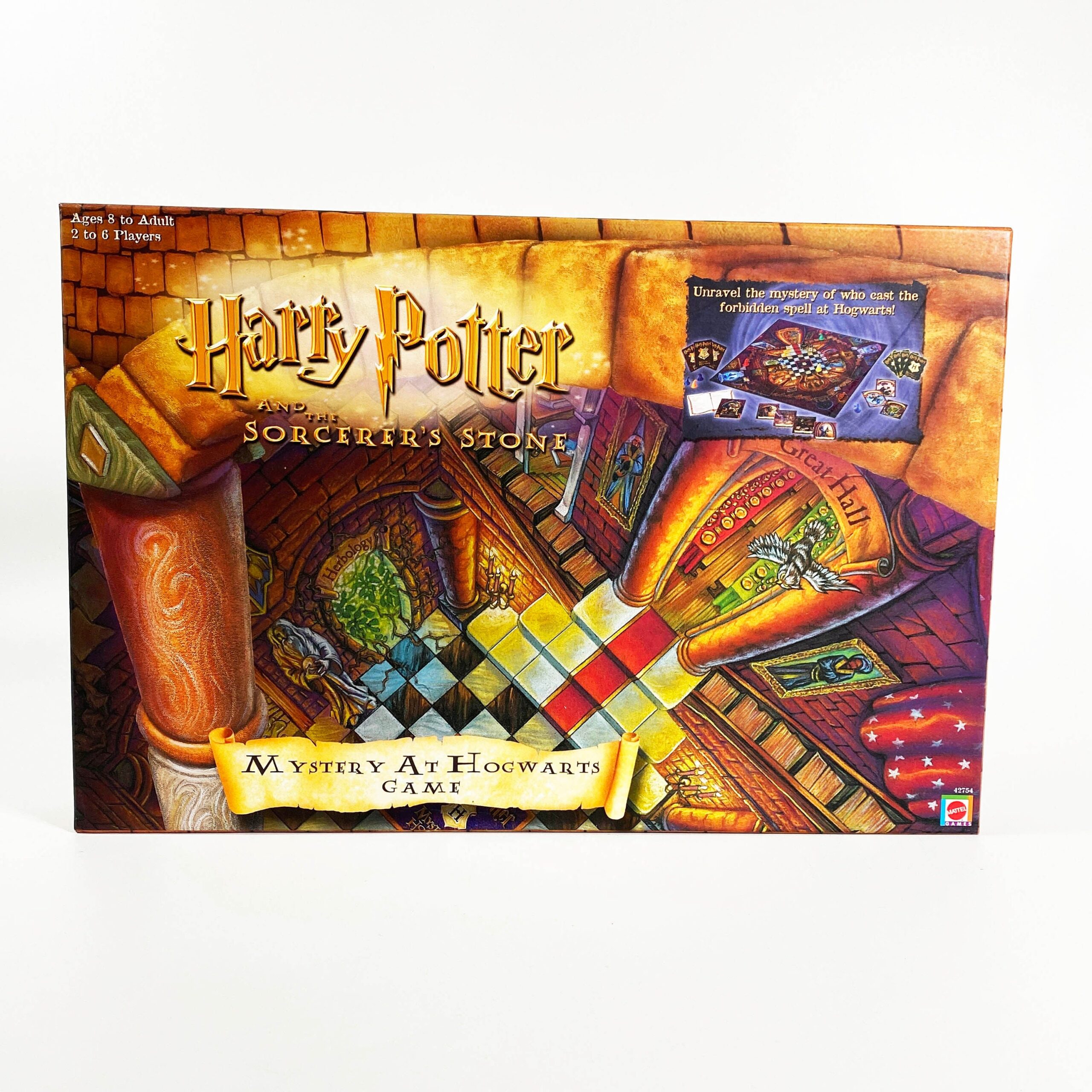Harry Potter Sorcerer s Stone Mystery At Hogwarts Game Board Game 100 Complete In Box Excellent Etsy