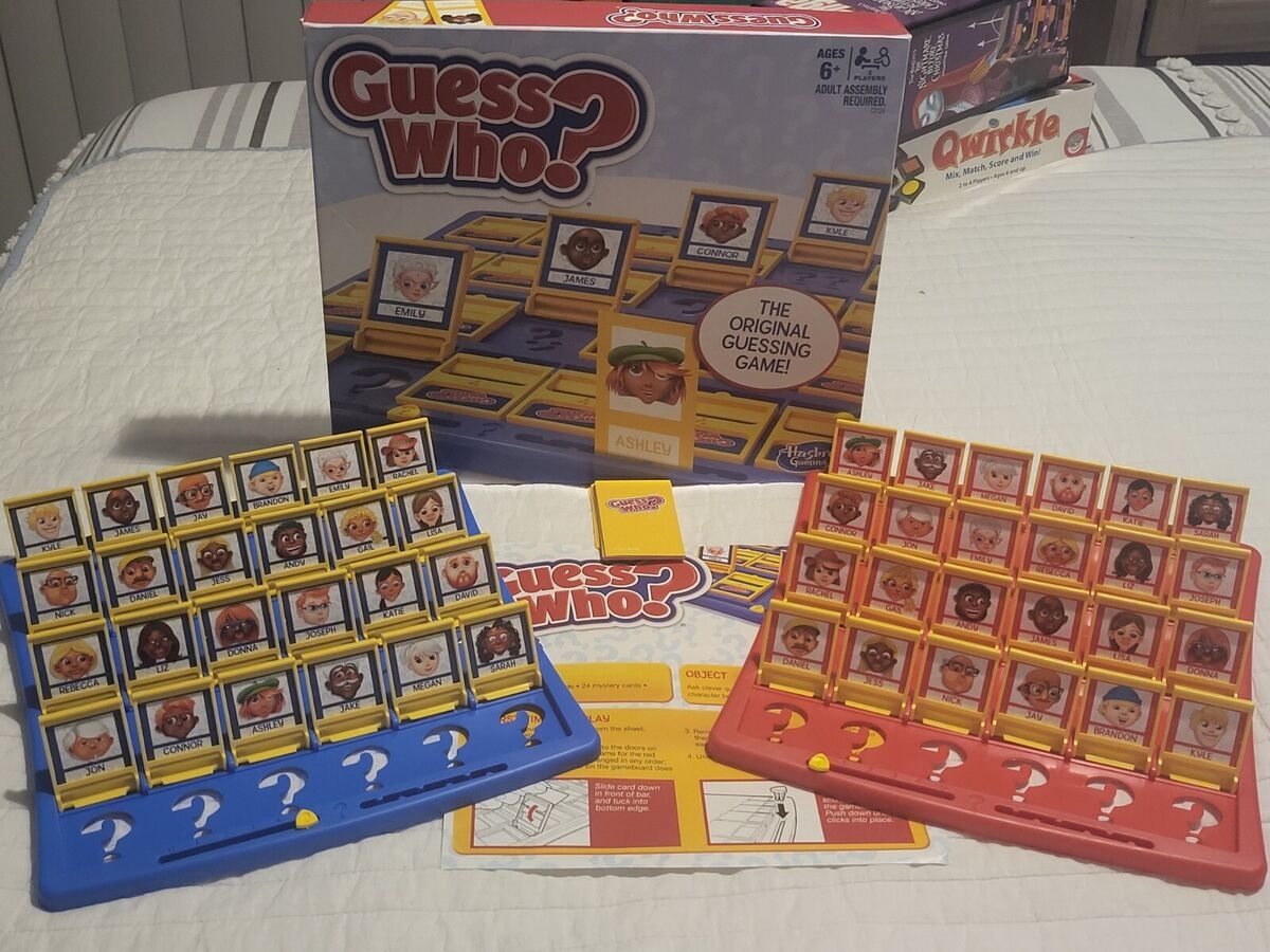 Hasbro Guess Who Game Original Guessing Game For Kids Complete 195166117768 EBay