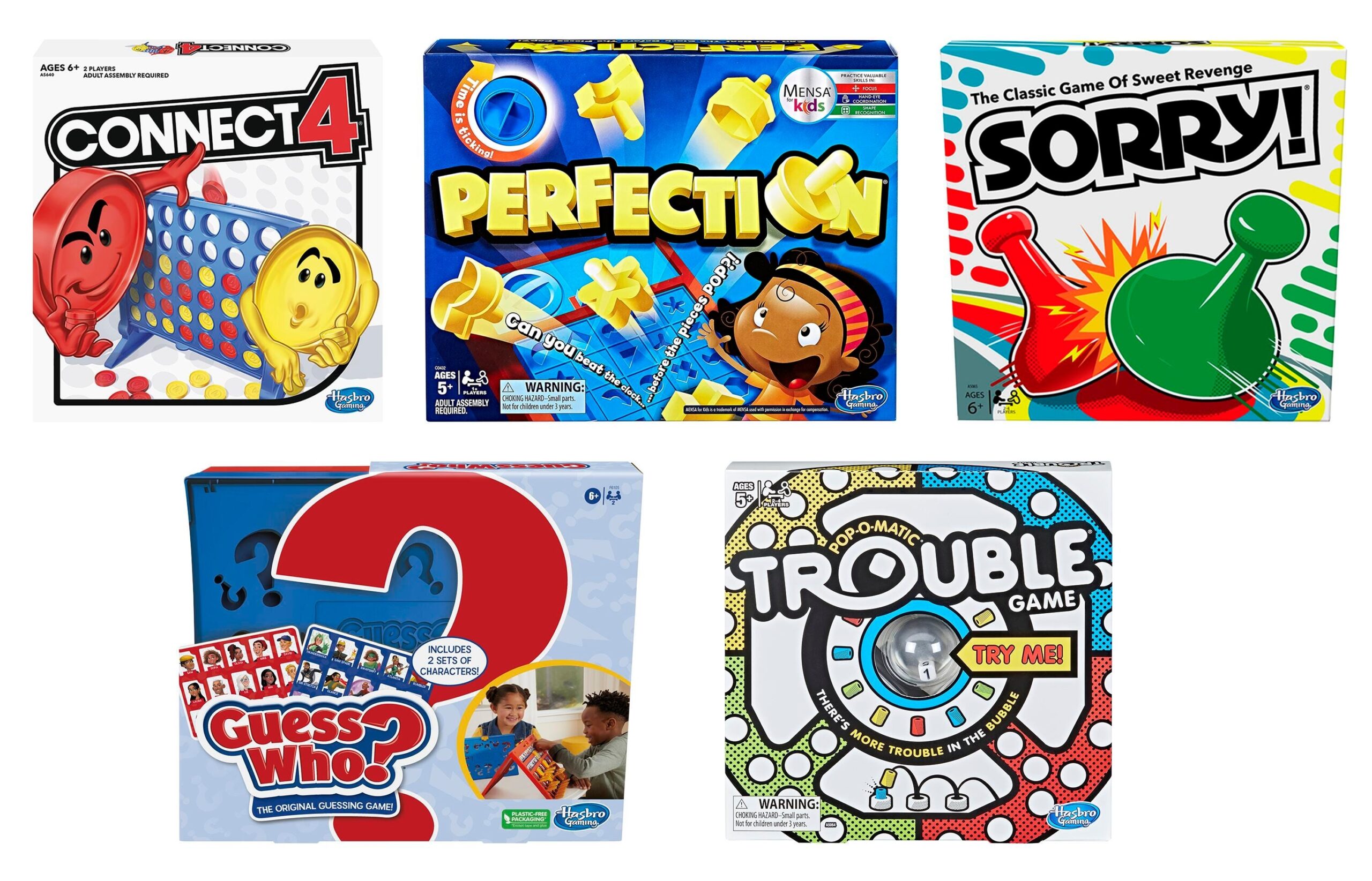 Hasbro Primary Favorite Games Assorted Set Of 5