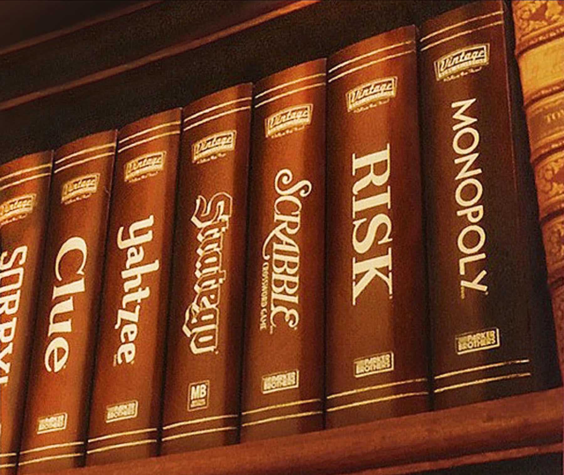 books and board games