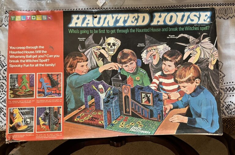 Haunted House Board Game TolToys 1971 Extremely Rare EBay