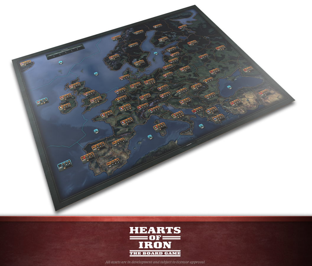 Hearts Of Iron The Board Game By Steamforged Games Announcing Hearts Of Iron The Board Game Dev Diary 1 Gamefound