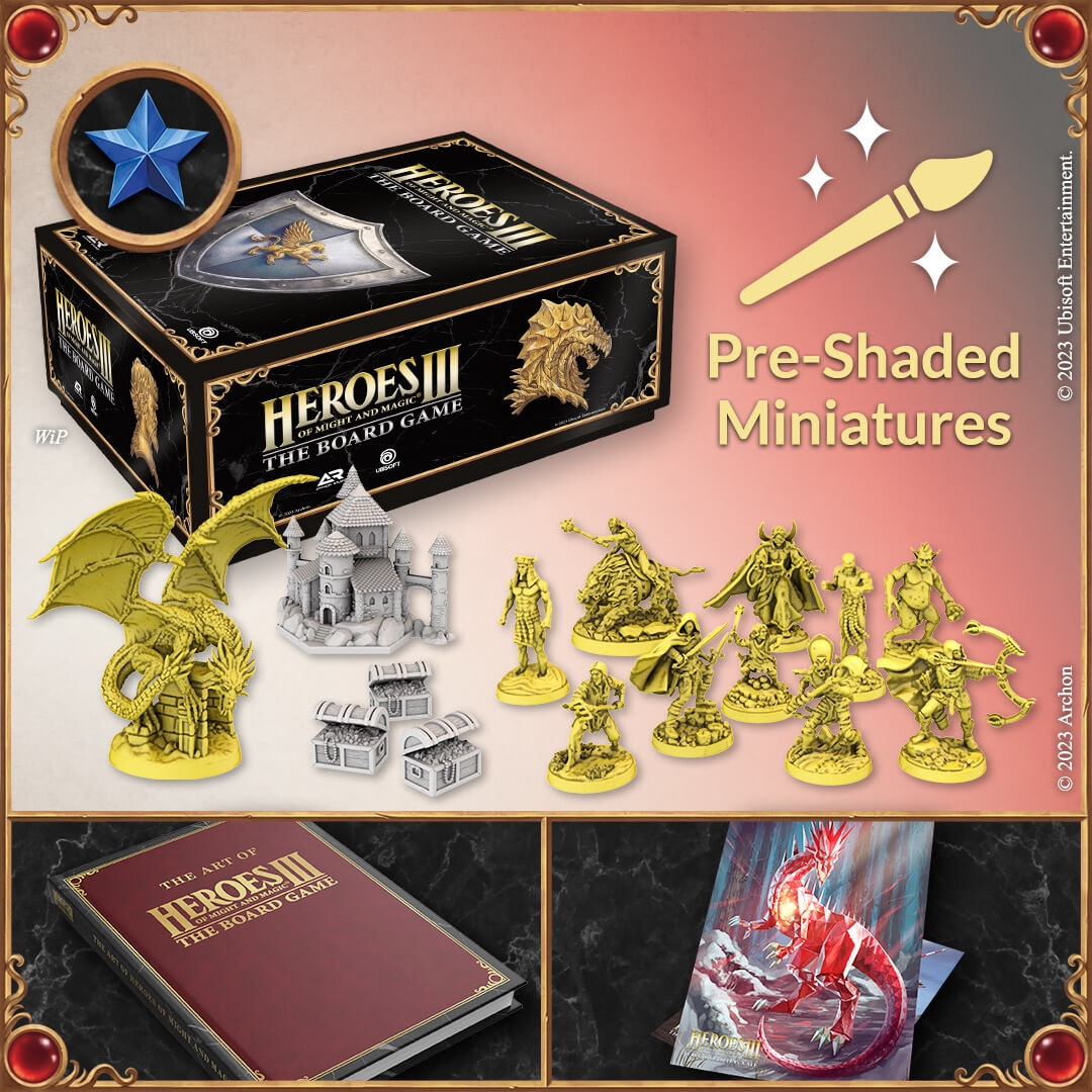 Heroes Of Might Magic III By Archon Studio All In Pledge Shaded BIG BOX Gamefound