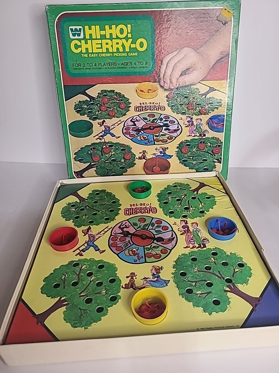 Hi Ho Cherry O Vintage 1973 Board Game 4703 EBay