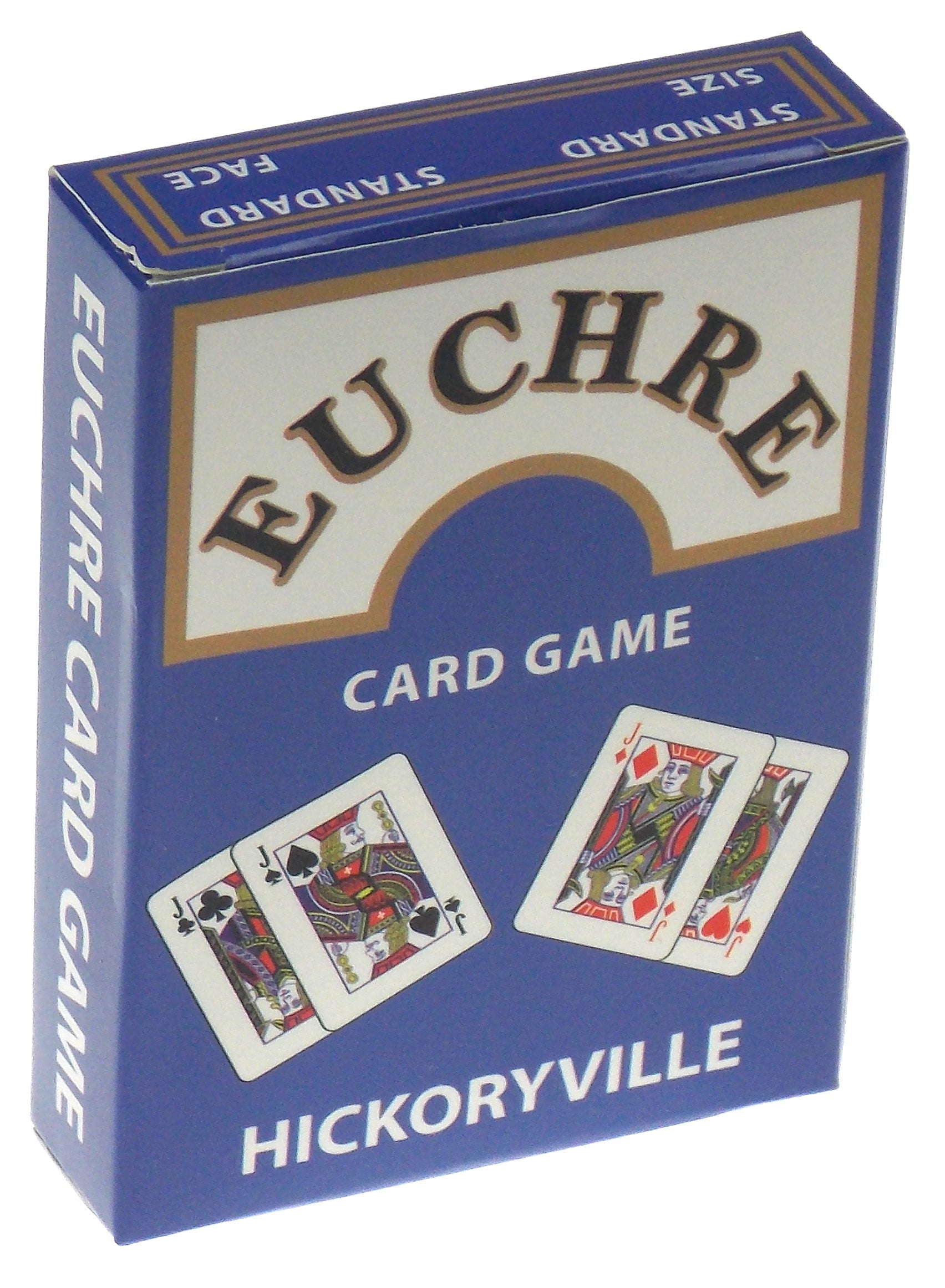 Hickoryville Euchre Playing Cards Bundle 2 Euchre Decks In 1 Box With 2 White Suit Marker Dice Walmart