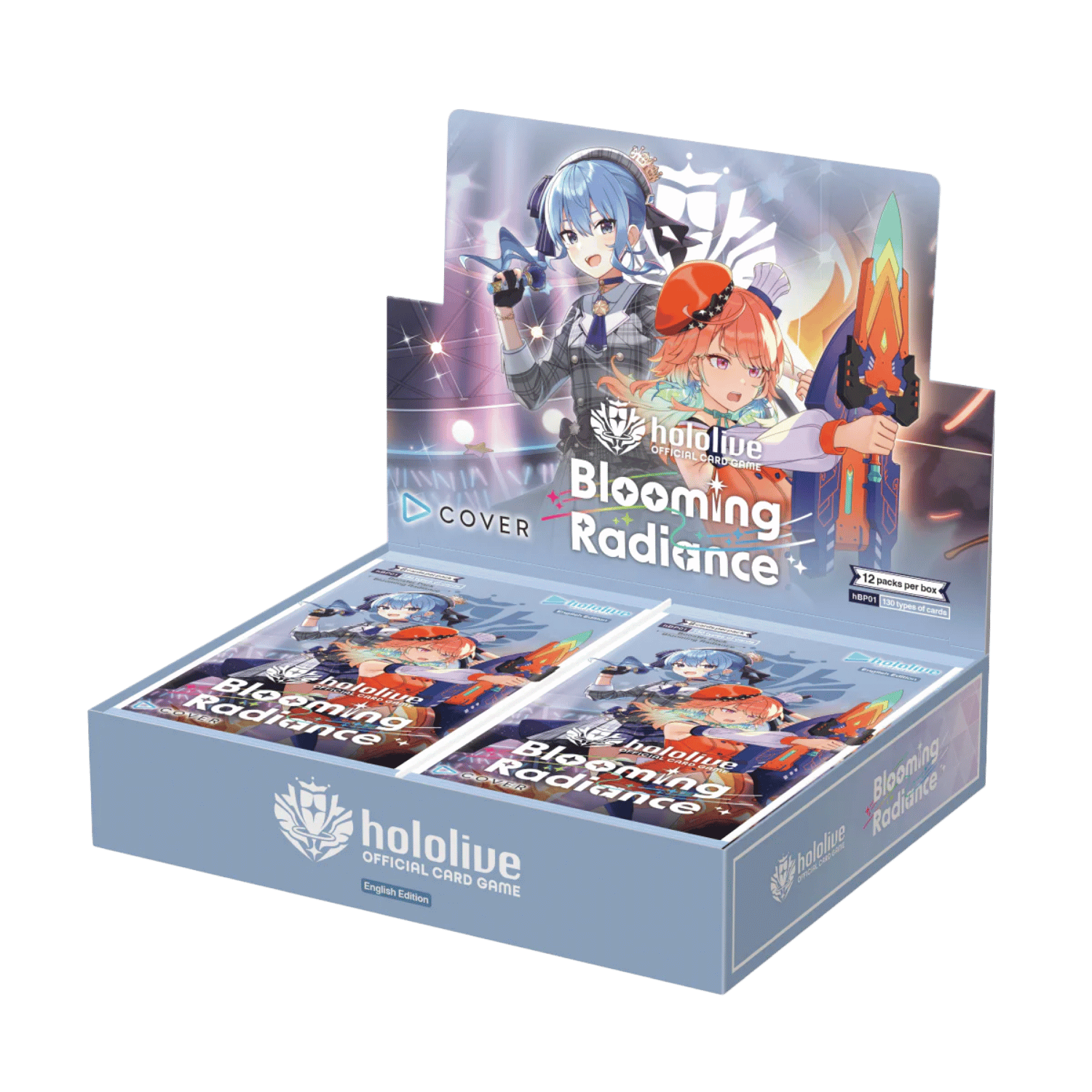 Hololive Official Card Game Blooming Radiance Booster Box Game Nerdz