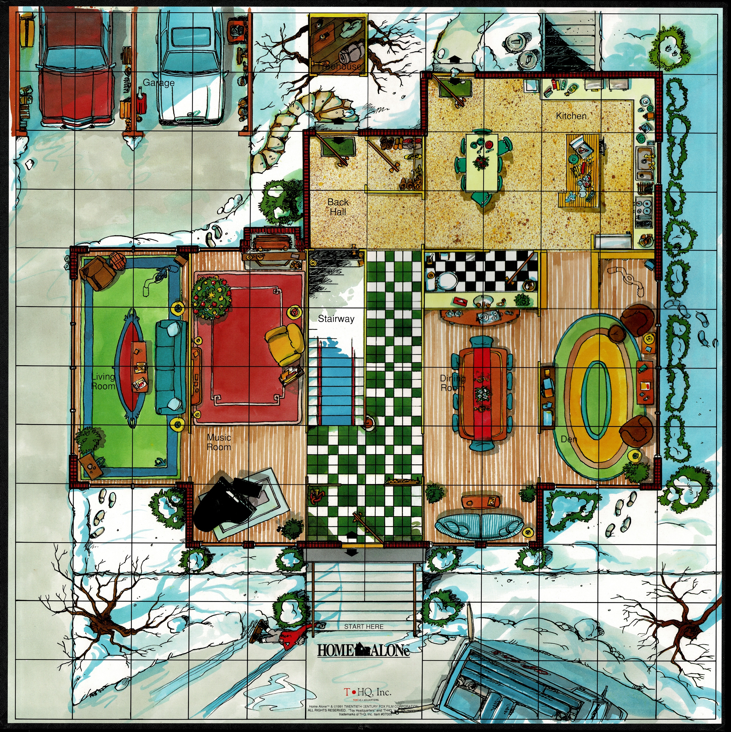 home alone board game