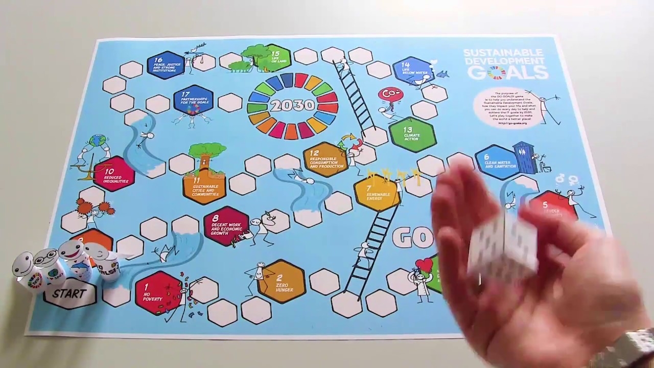 Home Go Goals SDG Board Game