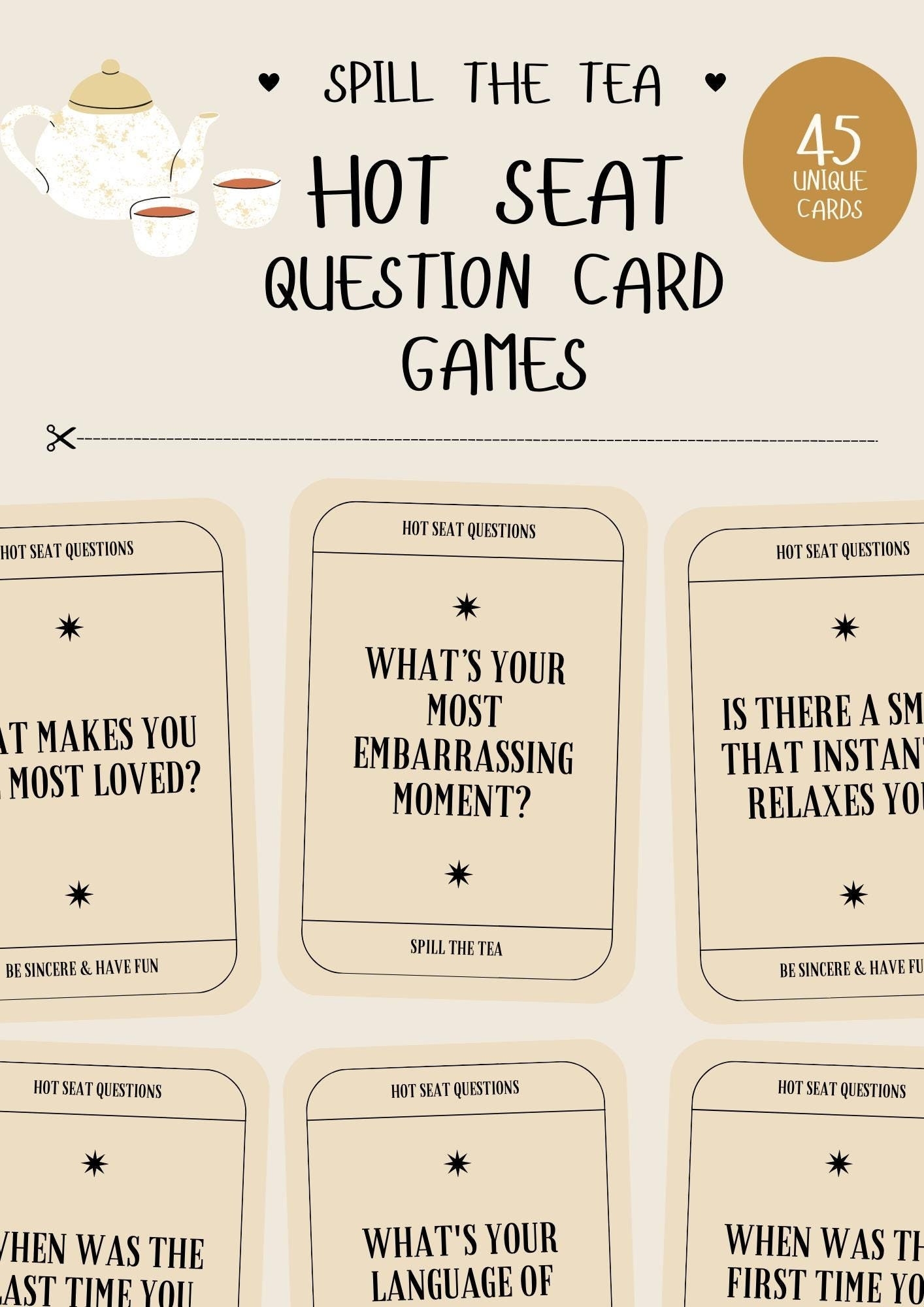 hot seat card game