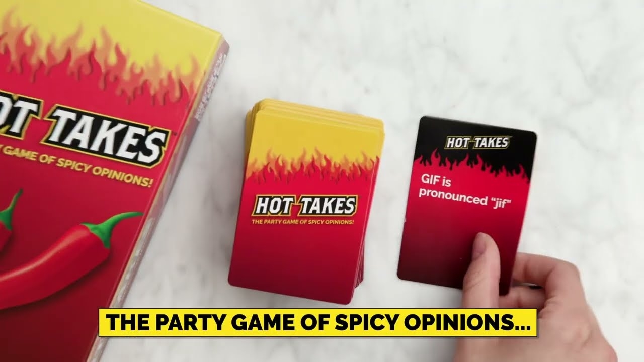 hot takes card game