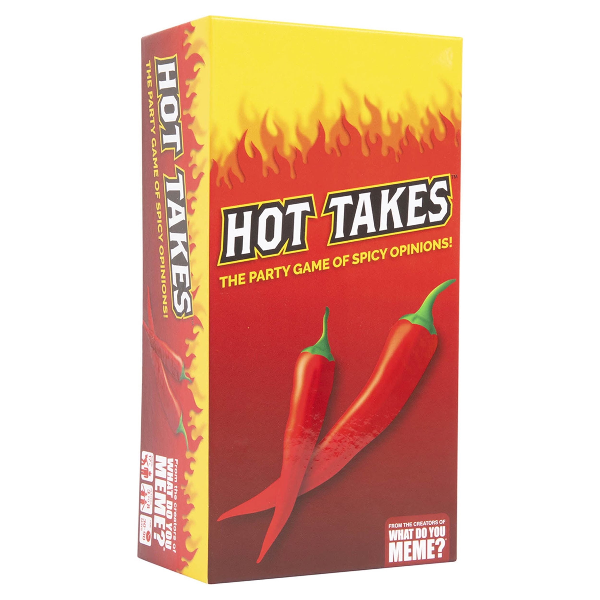 Hot Takes The Hilarious Adult Party Game Of Spicy Opinions By What Do You Meme Walmart