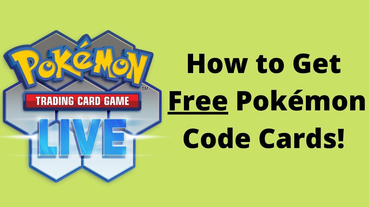 How To Get Free Pokemon Codes In 2023 For PTCGO TCG Live YouTube