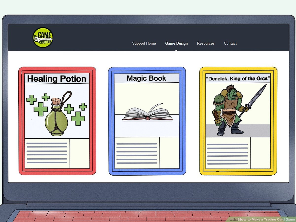 How To Make A Trading Card Game with Pictures WikiHow