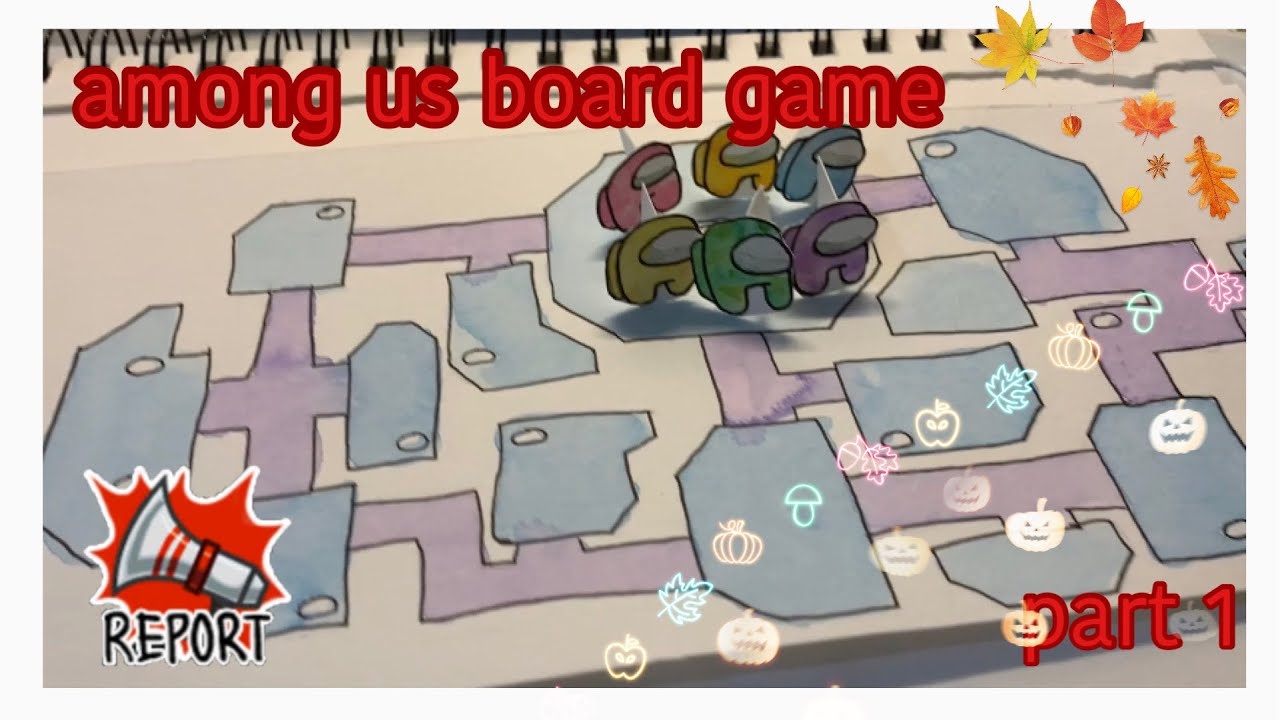 How To Make An Among Us Board Game Part 1 Among Us YouTube