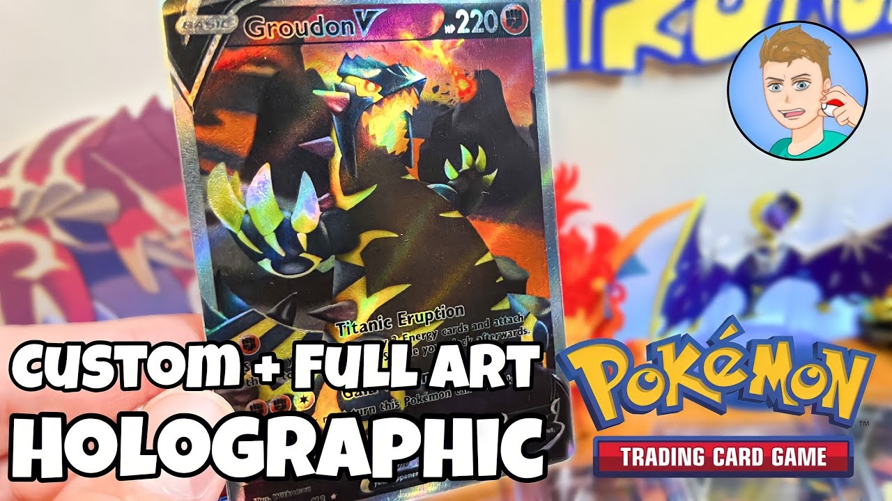 make your own pokemon card game