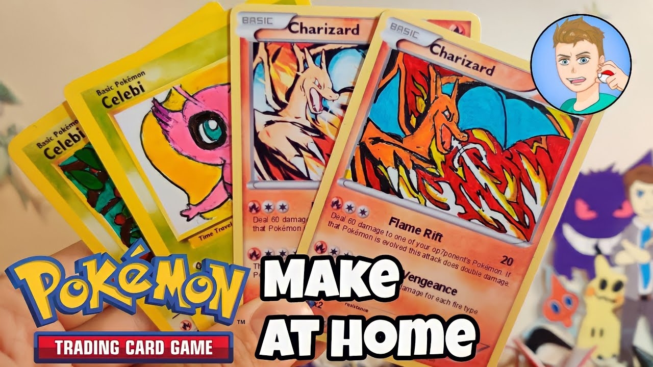 How To Make Your Own Pok mon Cards YouTube
