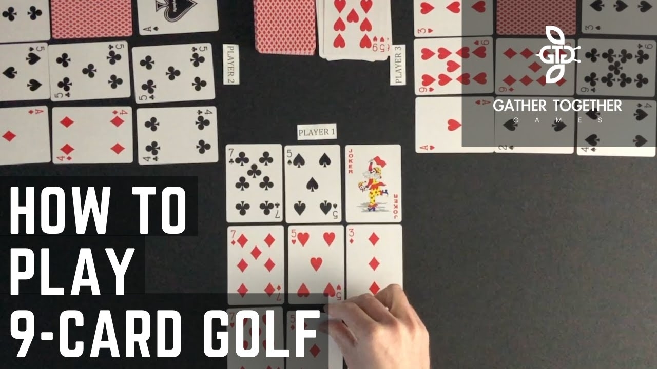 how to play golf card game