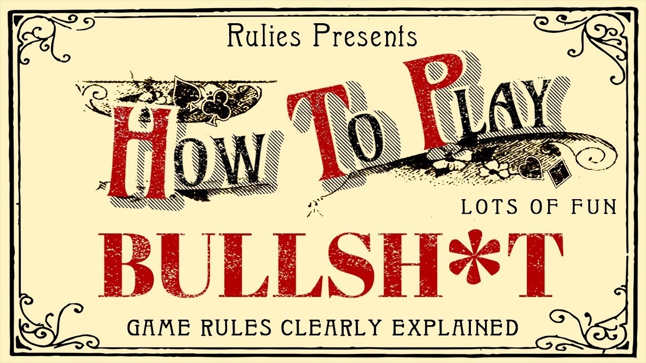 How To Play BS card Game YouTube