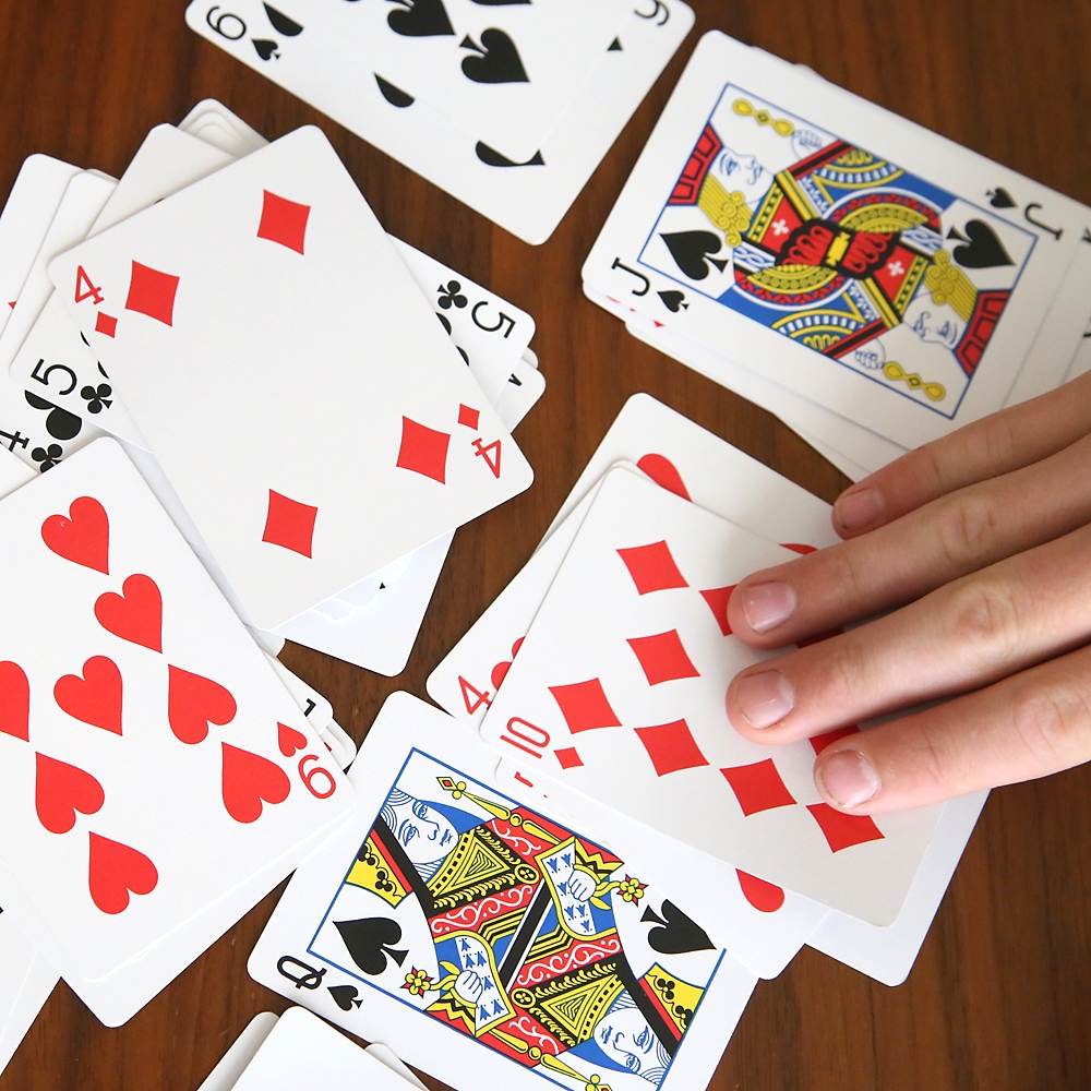 speed card game setup