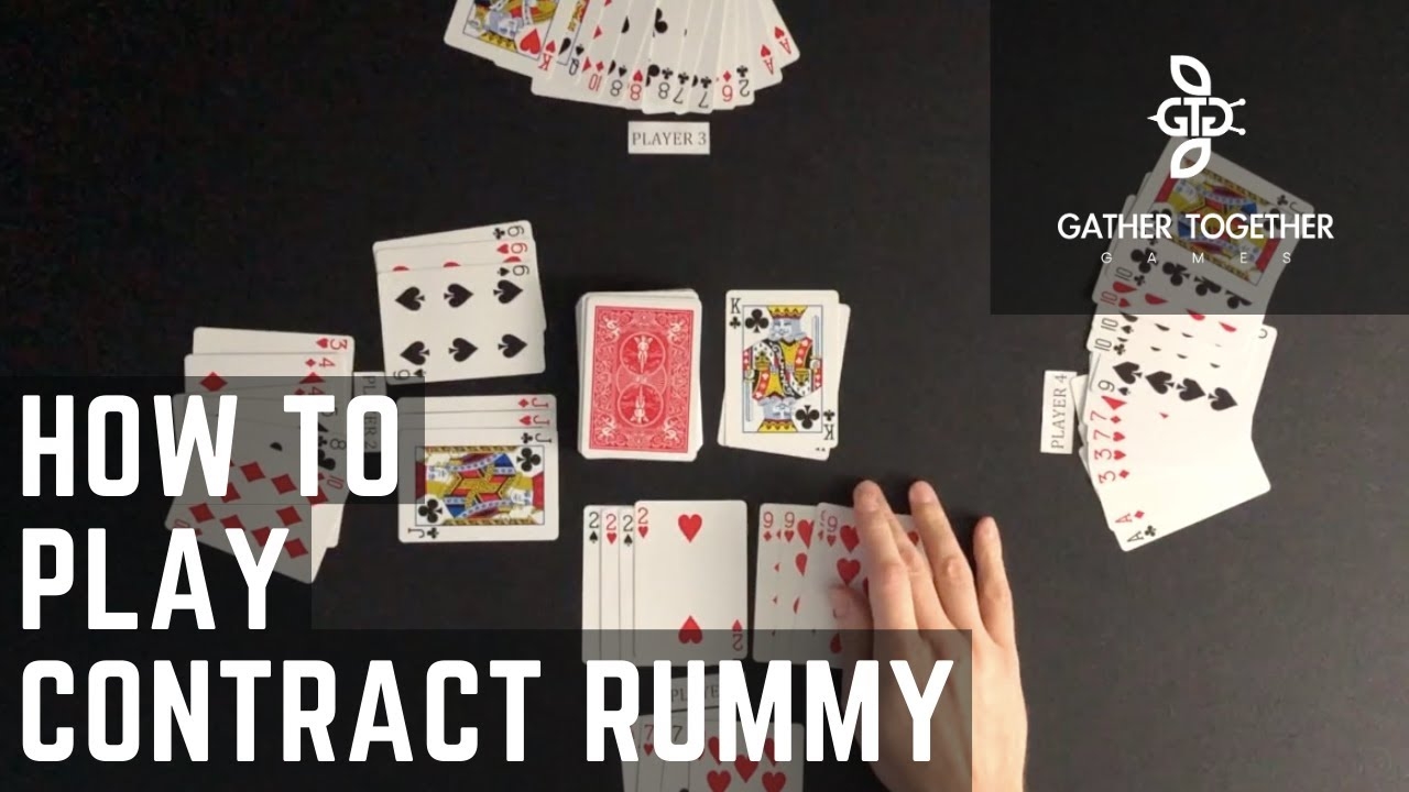 How To Play Contract Rummy YouTube