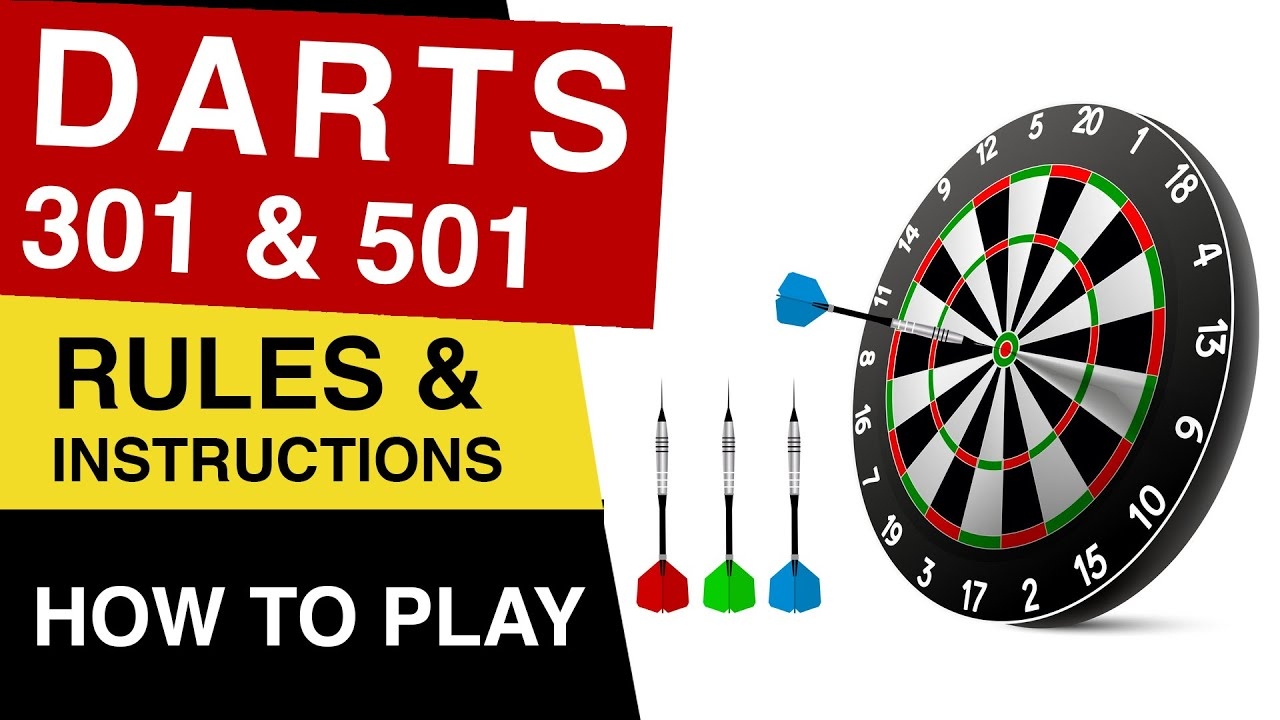How To Play Darts Game Rules Of Darts Board Game Darts YouTube