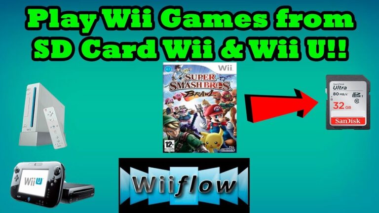 How To Play Downloaded Wii Games From SD Card Wii Wiiu WiiFlow Tutorial 2023 YouTube