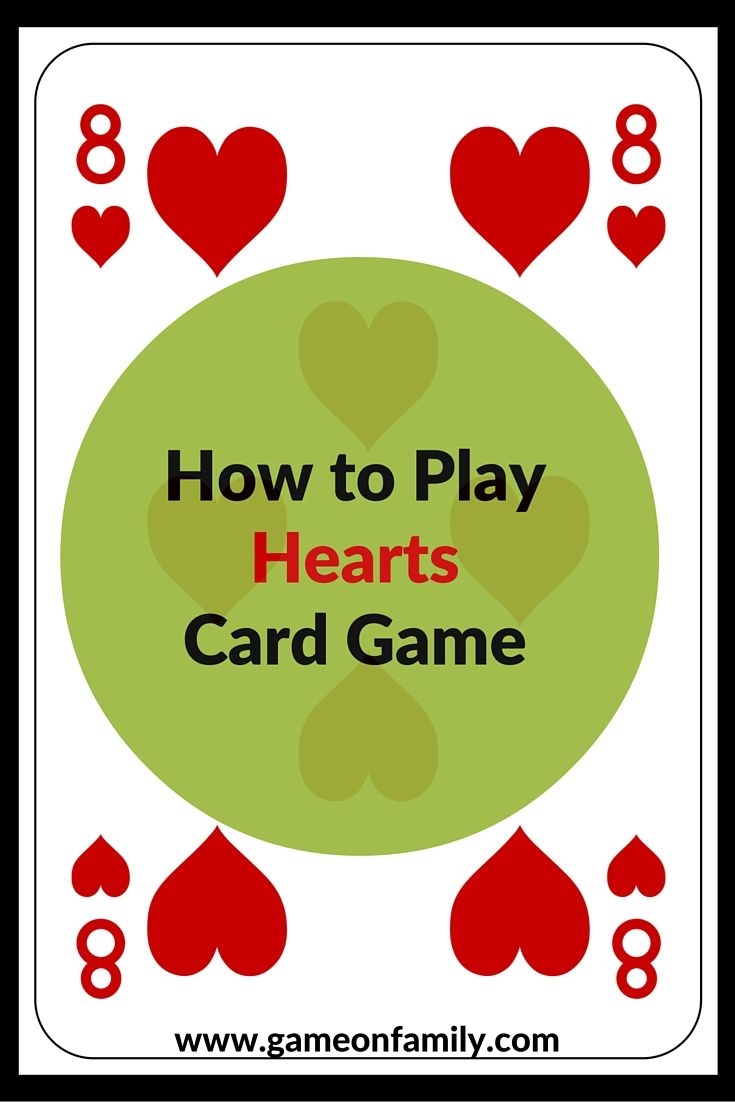 rules for card game hearts rules for card game hearts