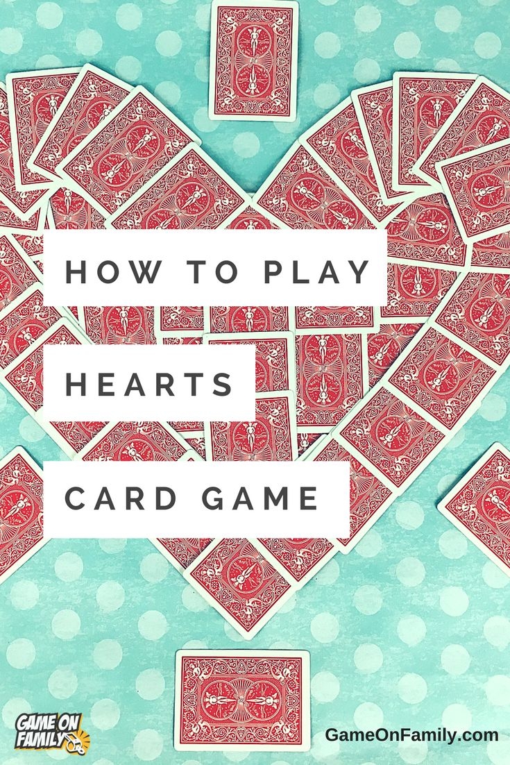 How To Play Hearts Hearts Card Game Rules Instructions