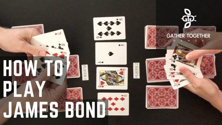 How To Play James Bond Card Game YouTube