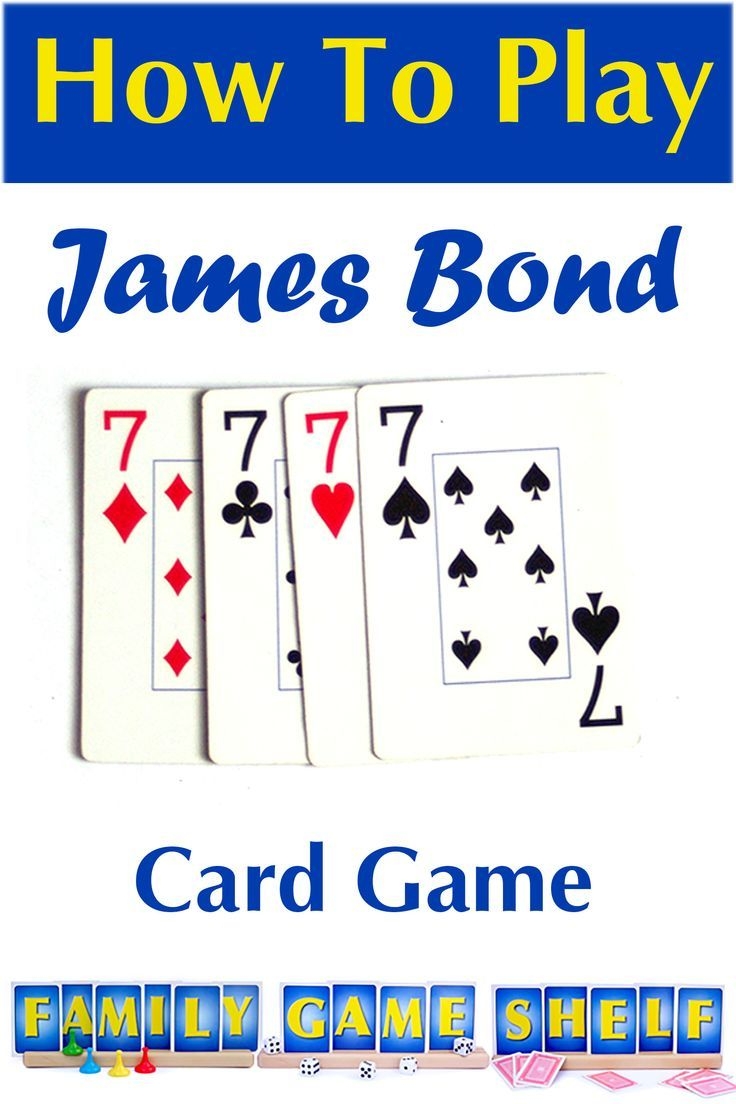 james bond the card game