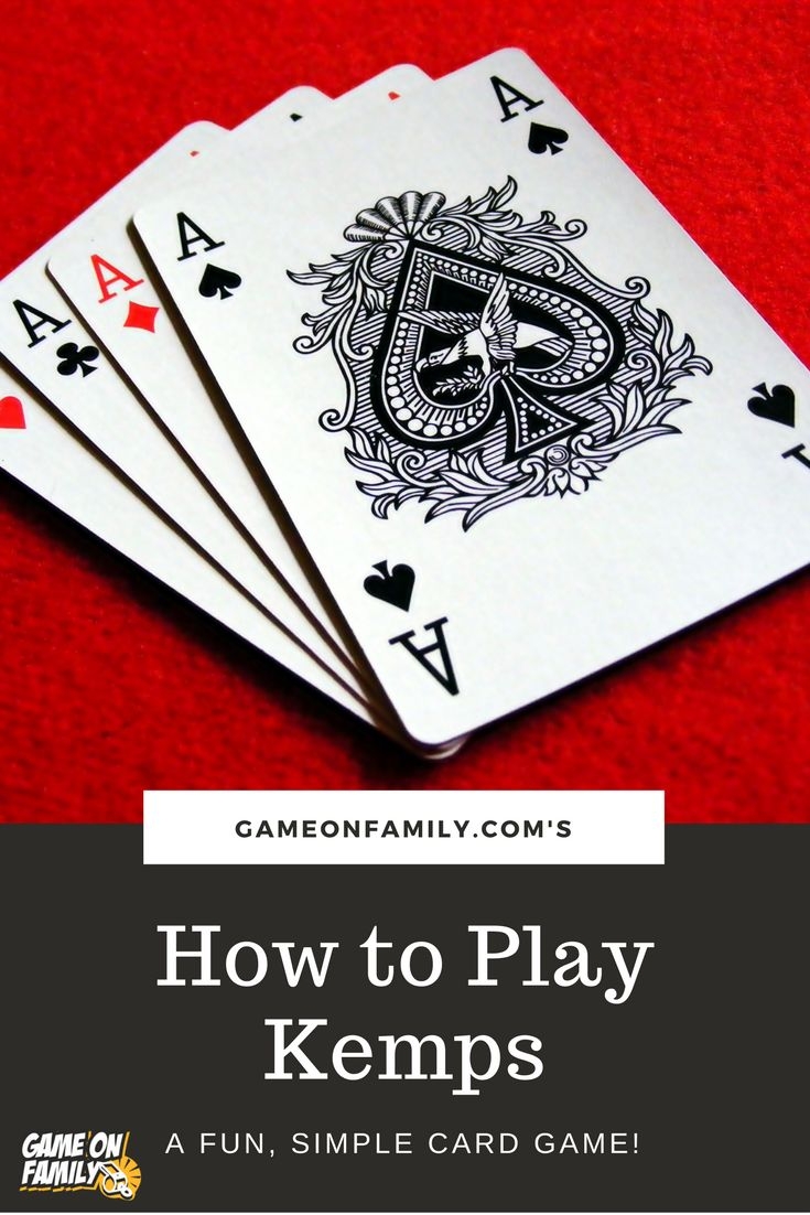 how to play kemps card game