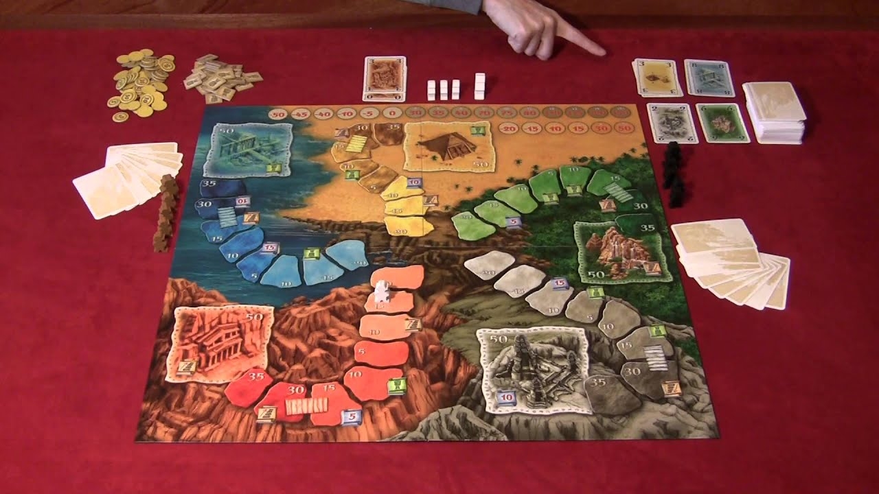 How To Play Lost Cities The Board Game The Dragon Table Episode 2 YouTube