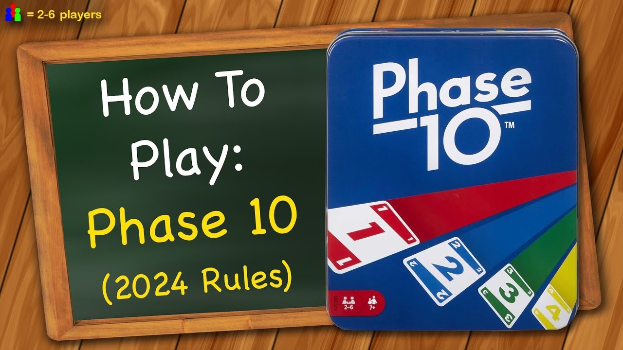 phase 10 card game rules