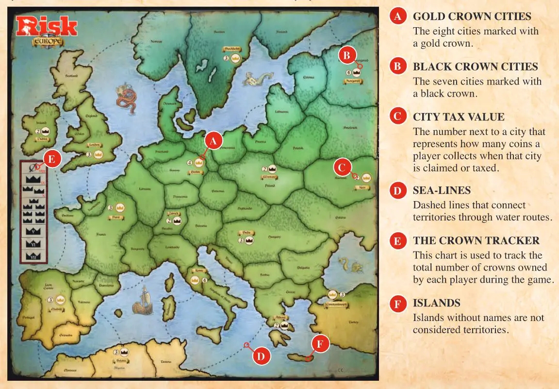 How To Play Risk Europe Official Rules UltraBoardGames