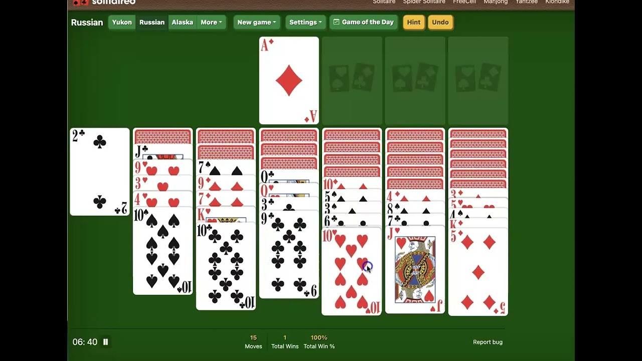 russian bank card game
