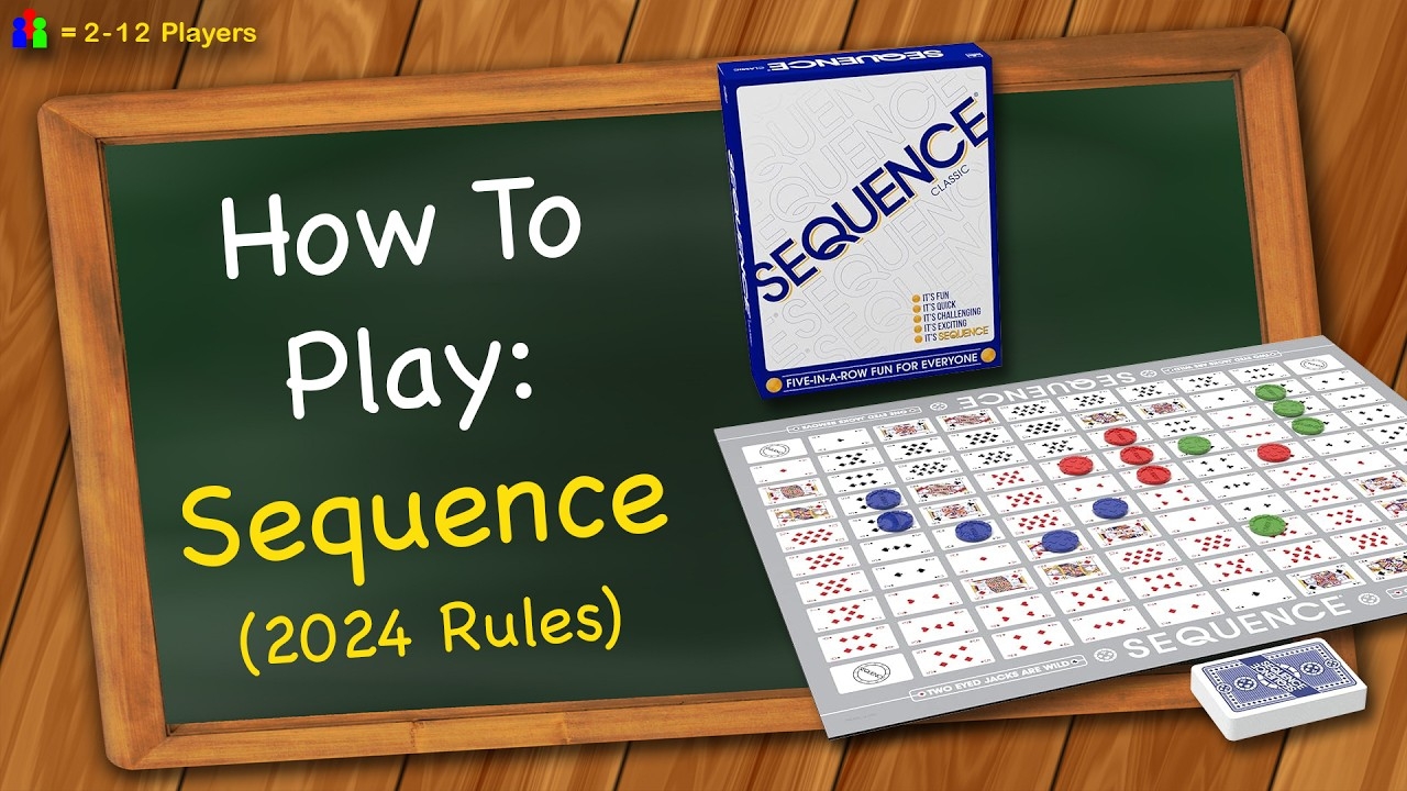 rules of sequence board game