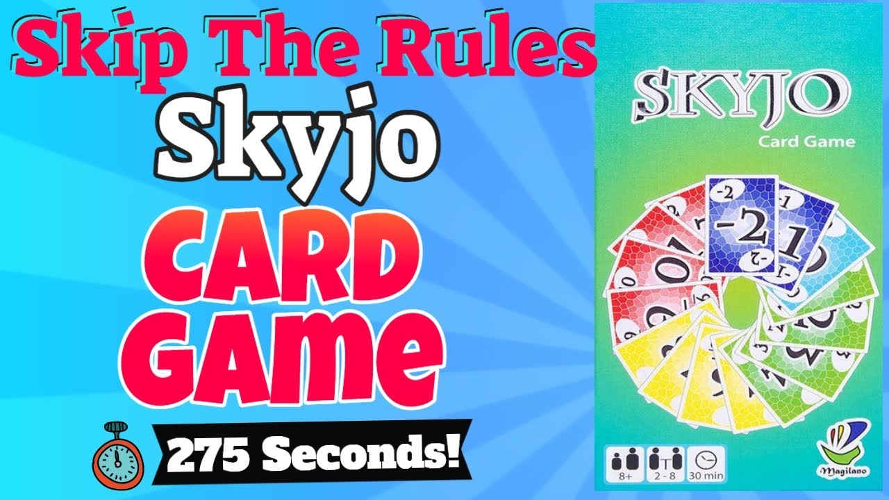 How To Play Skyjo Card Game YouTube