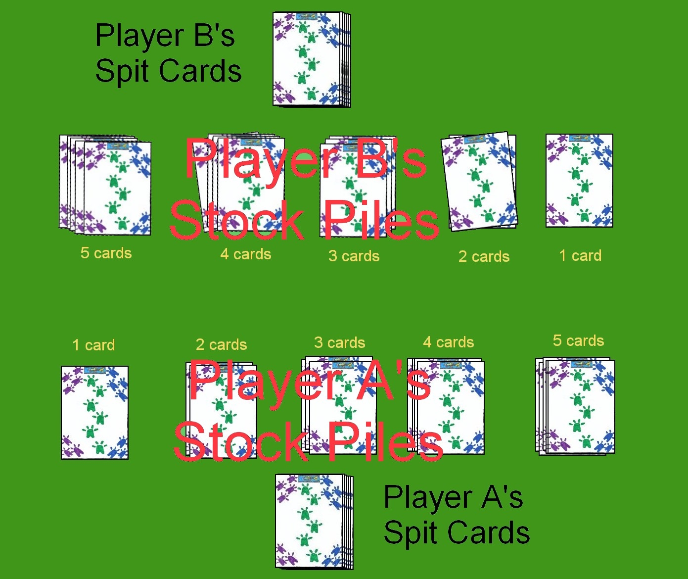 spit card game directions