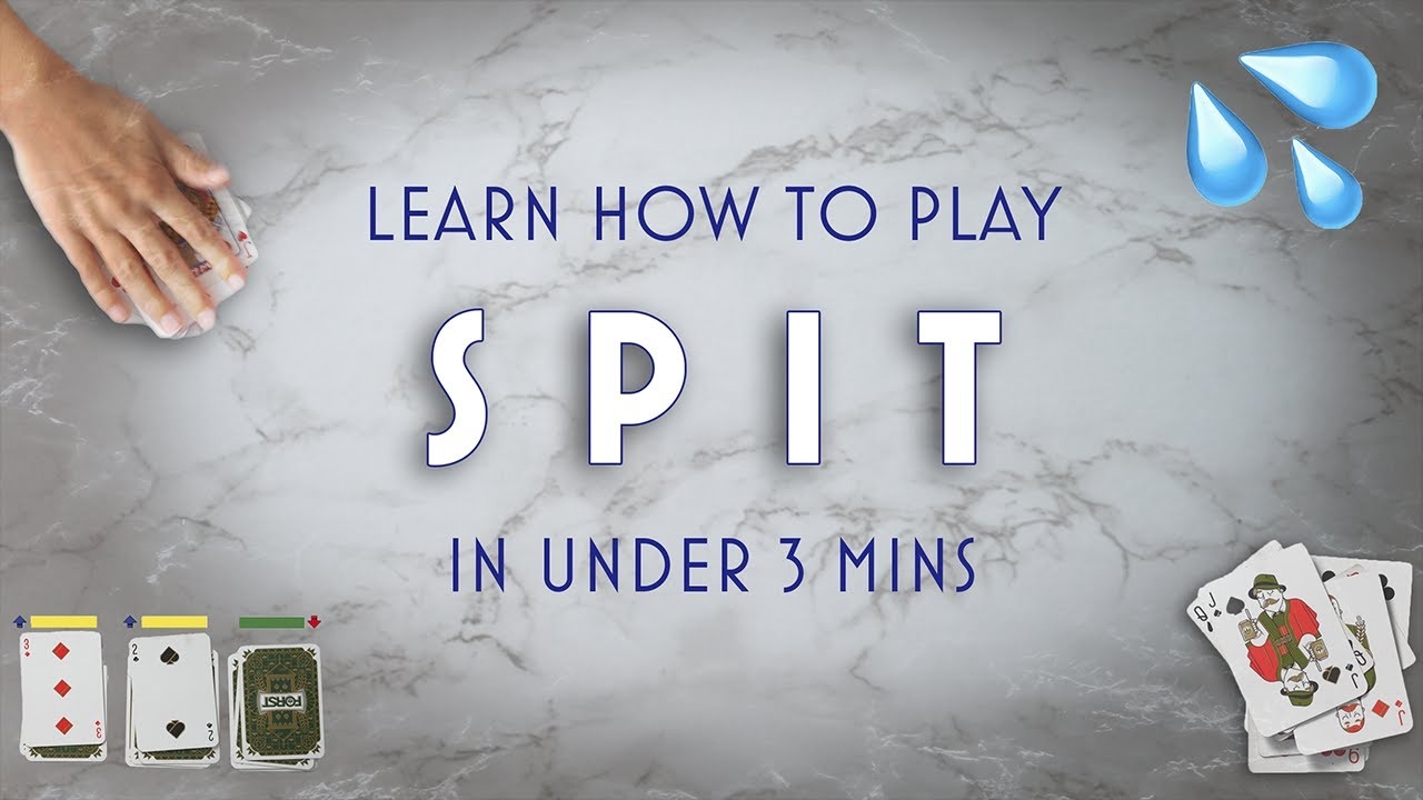 how to play spit card game