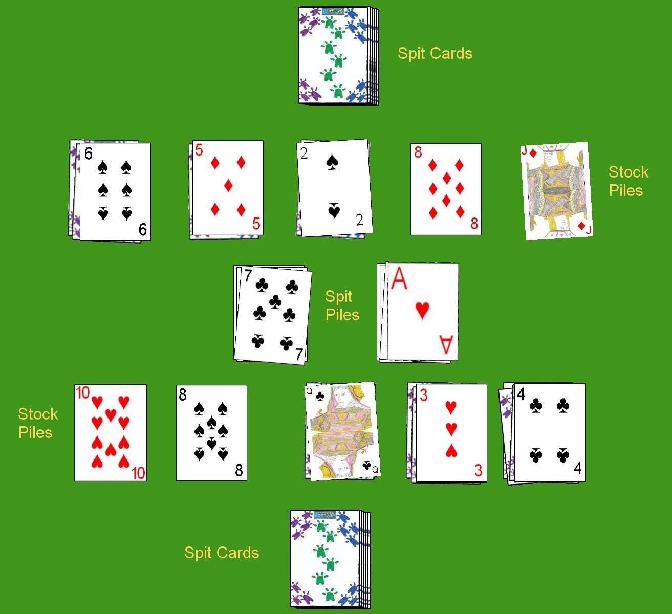 How To Play Spit