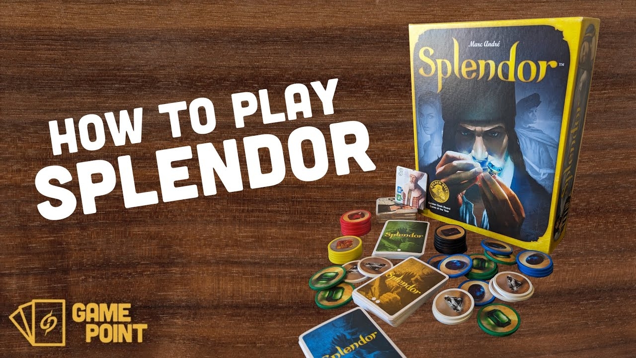 How To Play Splendor Complete Game Rules In 6 Minutes YouTube